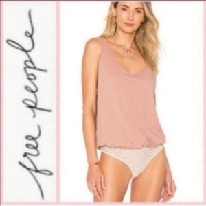 Free people bodysuit tank top